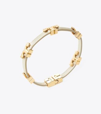 Serif-T Metallic Single-Wrap armbånd