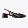 Slingback-pumps med kappe Slingback-pumps med kappe