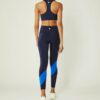 Superhøjtaljede, vægtløse leggings med farveblokke Superhøjtaljede, vægtløse leggings med farveblokke