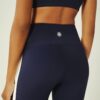 Superhøjtaljede, vægtløse leggings med farveblokke Superhøjtaljede, vægtløse leggings med farveblokke