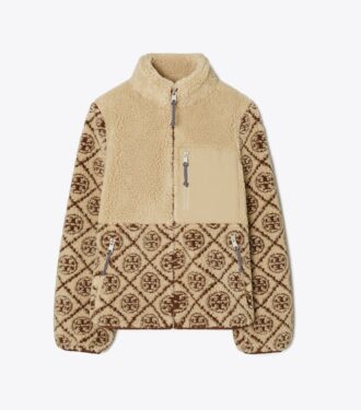 T Monogram fleecejakke