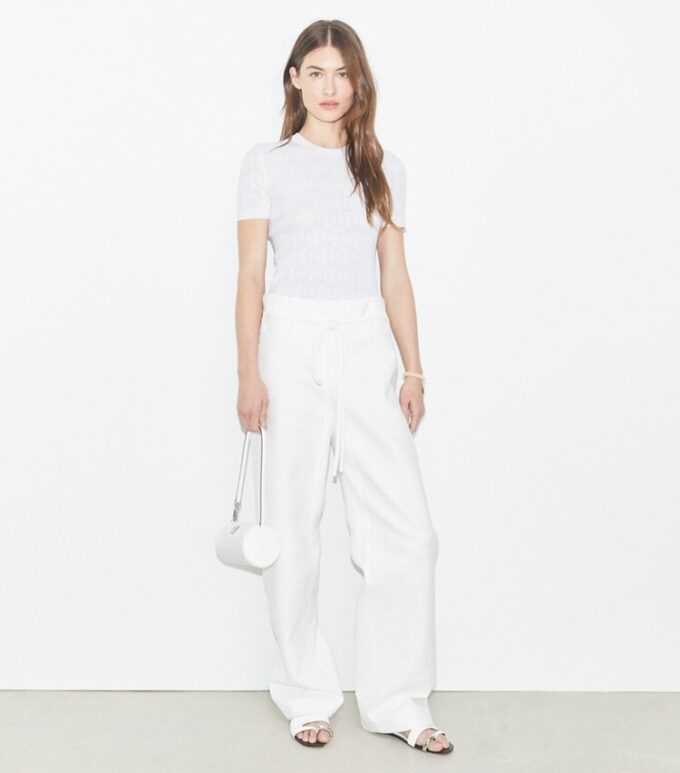 T Monogram Jacquard Sweater