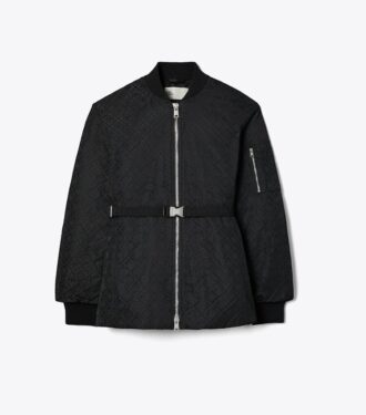 T Monogram Jacquard Zip-jakke