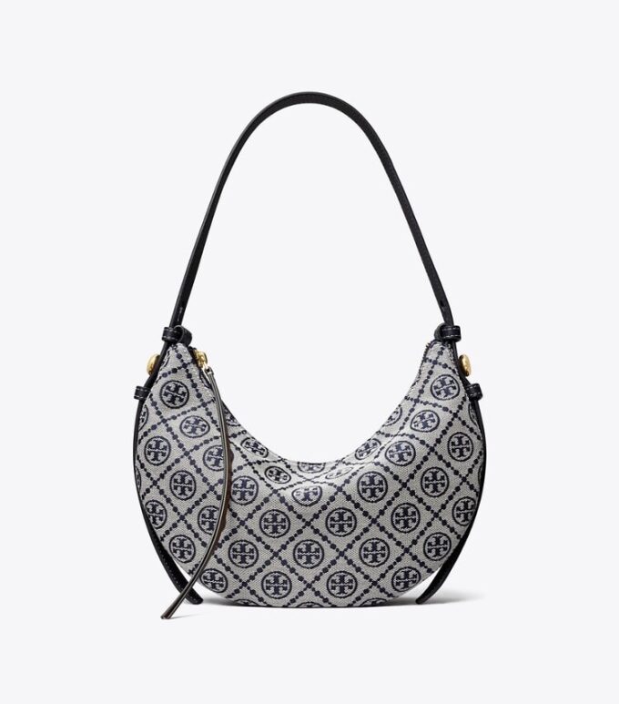 T Monogram Romy Half Moon taske