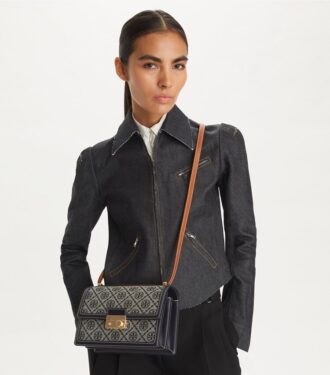 T Monogram skuldertaske