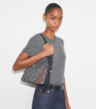T Monogram Small Romy skuldertaske