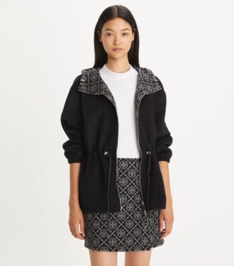 T Monogram vendbar jacquard-anorak
