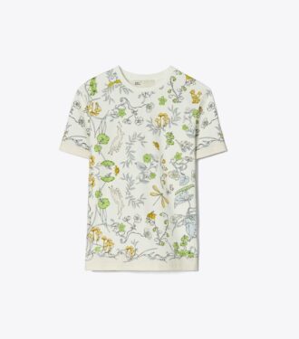 T-shirt i bomuld med print