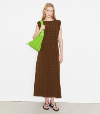 Terry Jacquard Maxi-kjole