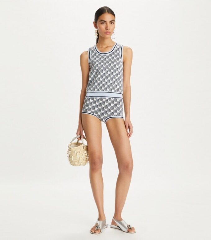 Viskose Jacquard Shorts